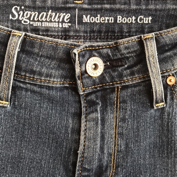 Levi’s Signature modern boot cut blue jeans - Picture 5 of 12